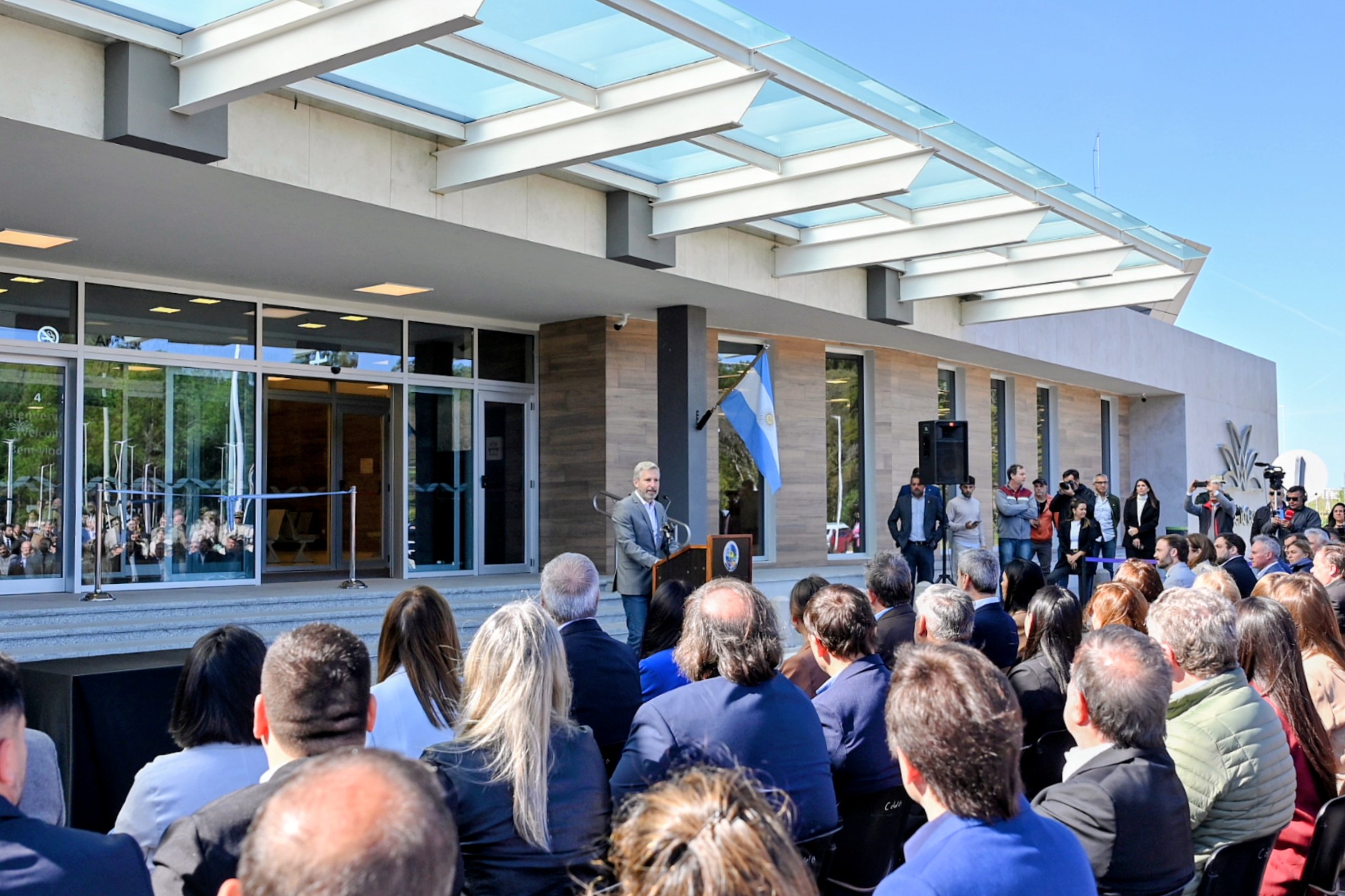 Inauguración del Aeropuerto de Concordia